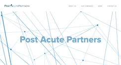 Desktop Screenshot of postacute.com