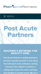 Mobile Screenshot of postacute.com